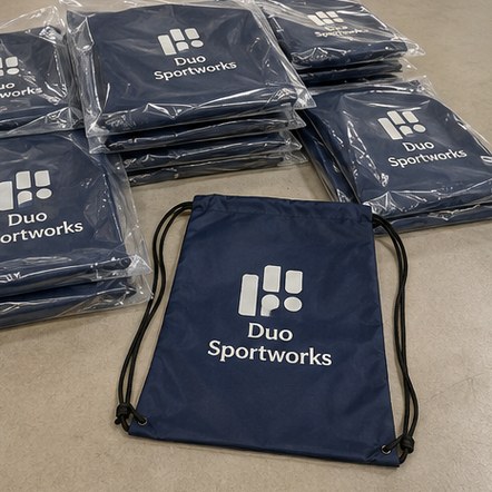 Customized drawstring backpacks for charities and campaigns