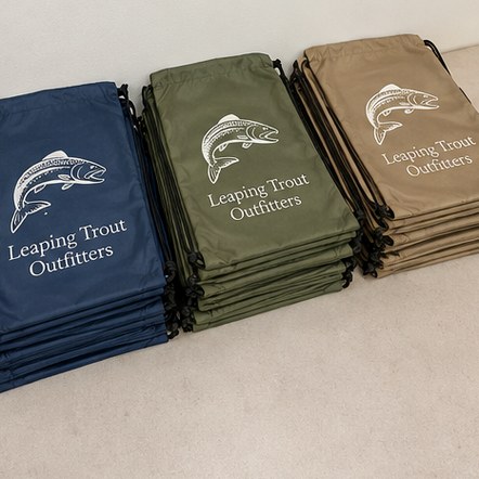 Customized drawstring backpacks for conferences and festivals